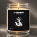 no speaking when lit