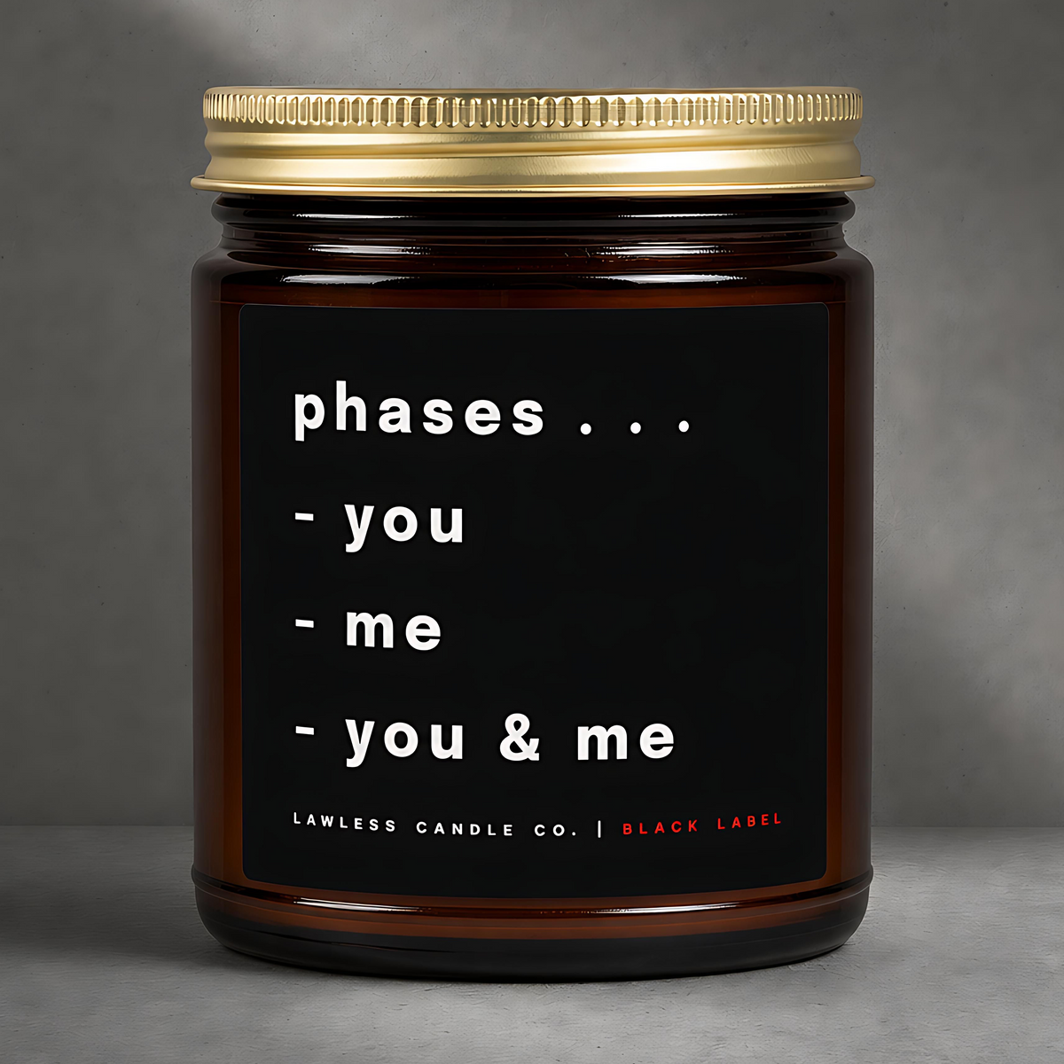 you and me