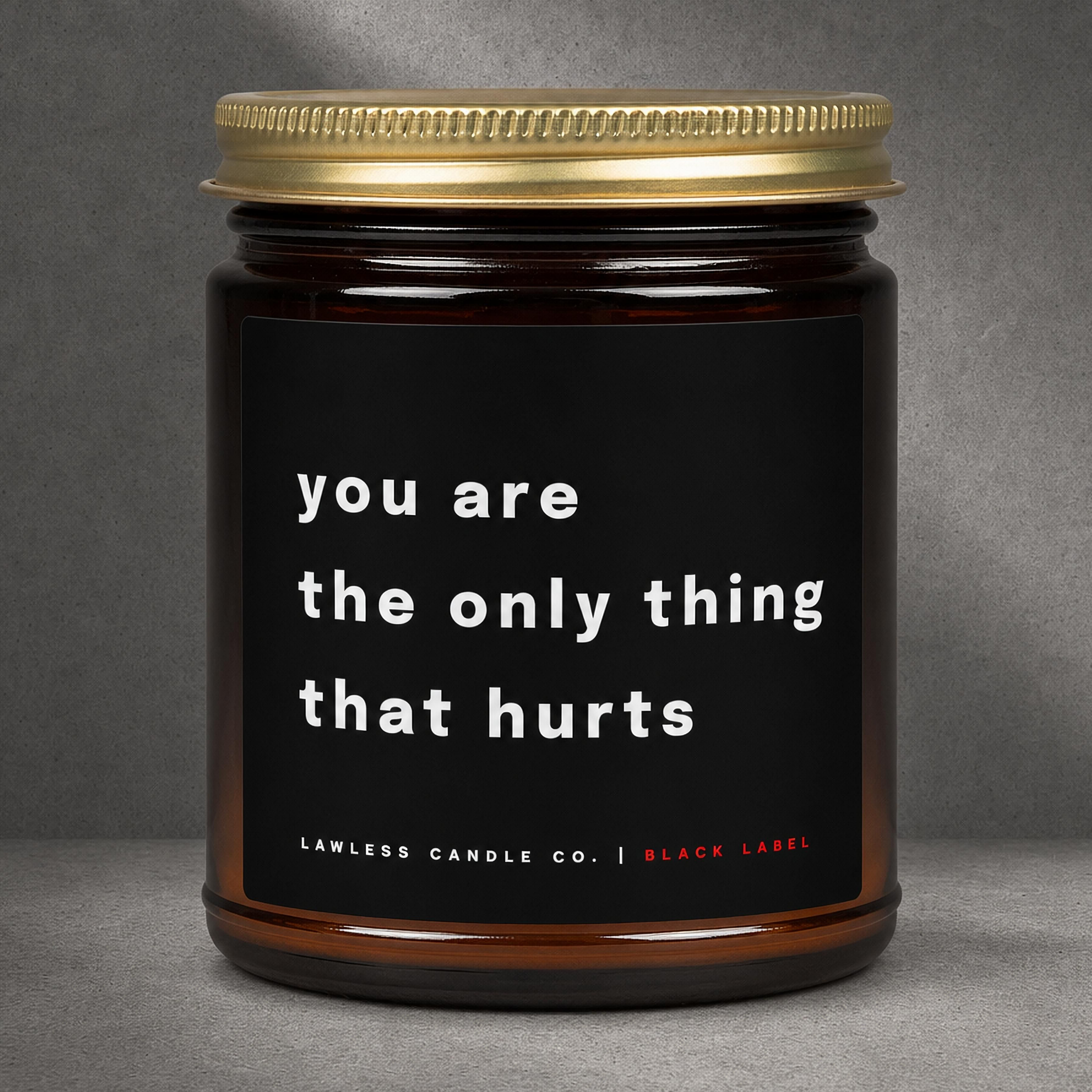 you are the only thing that hurts