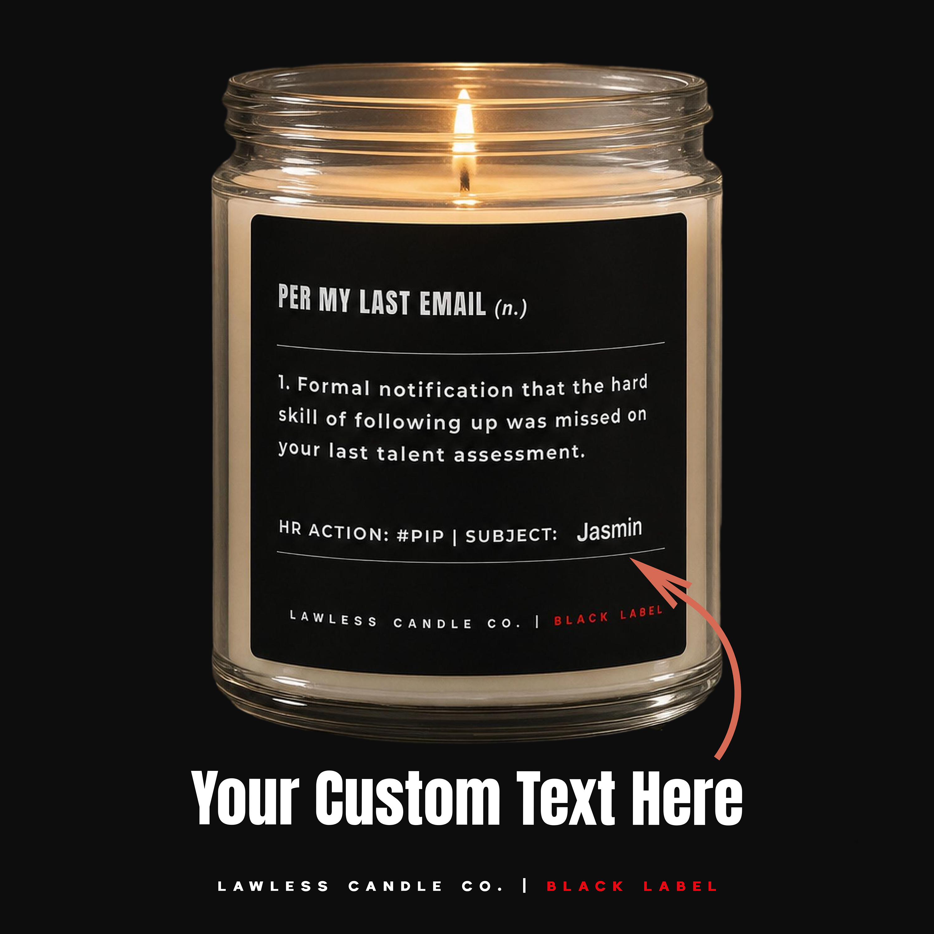 custom - per my last email