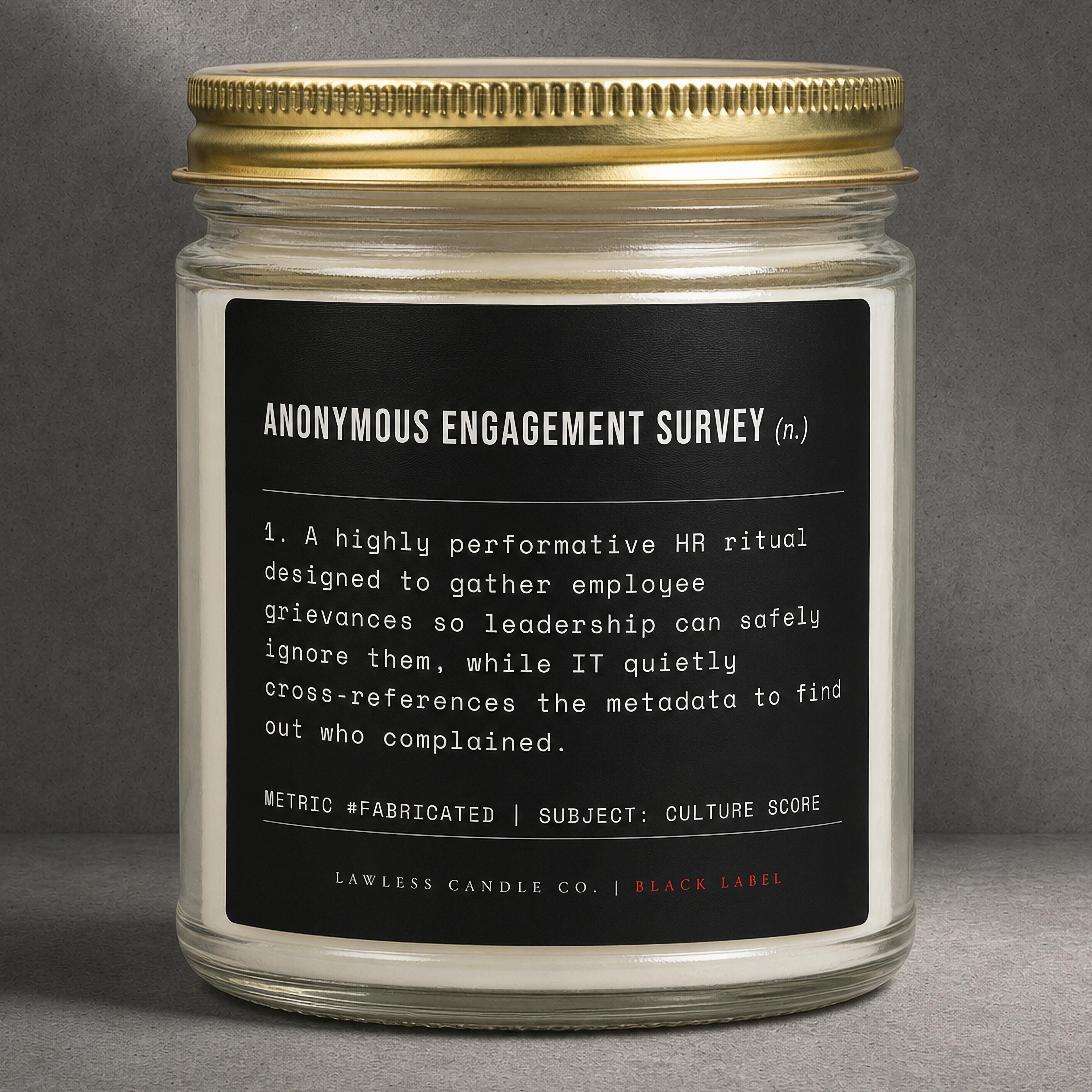 anonymous engagement survey (lc05)